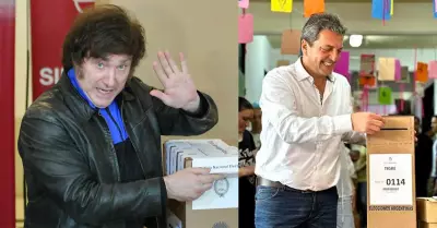 Segunda vuelta presidencial este 19 de noviembre en Argentina.