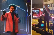 Imperdible! The Weeknd peruano la rompe con tremendo show en la calle: "Para l si me alcanza"