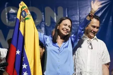 María Corina Machado arrasa en las primarias de la oposición