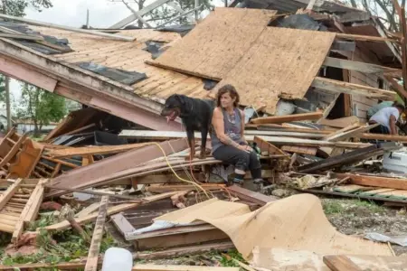 Mujer regres de viaje y encontr su casa demolida.