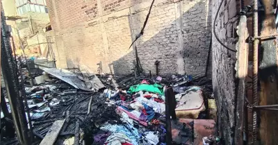 Incendios consumen viviendas en Chimbote.