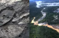 Descubren antiguos grabados ruprestes de 2 mil aos de antigedad ante descenso del ro Amazonas
