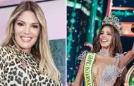 Luciana Fuster: Jessica Newton rompe en llanto tras coronacin de modelo en el Miss Grand International