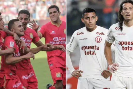 Universitario vs Sport Huancayo.