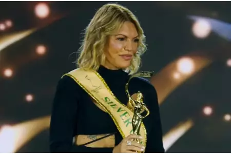 Jessica Newton, la mejor directora de la organizacin, en Miss Grand Internatio