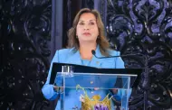 Presidenta Dina Boluarte destac a Alberto Fujimori por Tratado de Paz con Ecuador