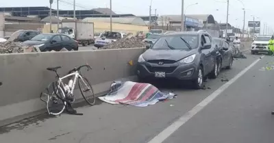 Chofer escolta de ciclistas atropellados en la Panamericana Sur saldr en libert