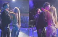 Shakira sorprende a Carlos Vives en pleno concierto al unirse para cantar "La Bicicleta"