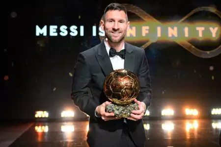 Lionel Messi obtiene su octavo 'Baln de Oro'.