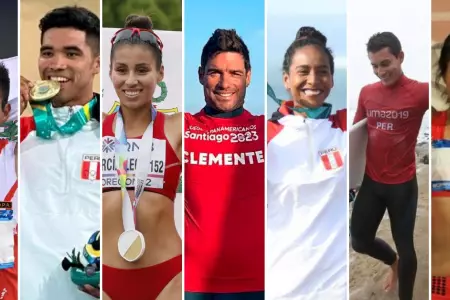 7 peruanos que ganaron una medalla de oro en Juegos Panamericanos.