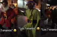 Sorprendente! Pasarela de los 7 enanos de Blancanieves asombra a las calles de Cusco: "Otra cosita"