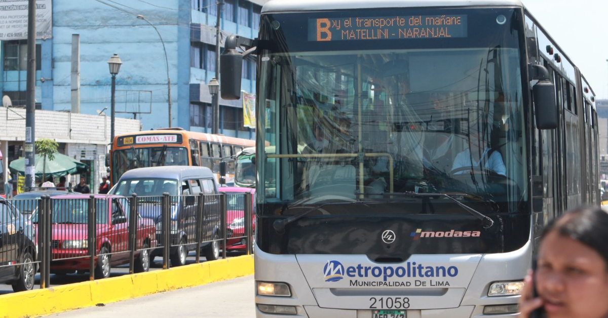 ¡Atención Usuario! Ruta B Del Metropolitano Extenderá Su Recorrido En ...