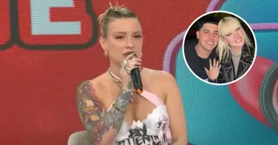 Leslie Shaw advierte a su novio 'El Prefe' sobre su relacin.