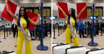 Camila Escribens viaja a El Salvador para el Miss Universo 2023.