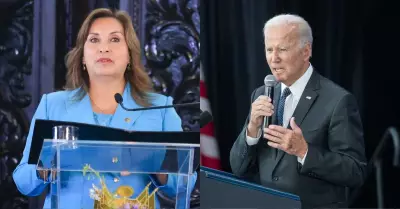 Presunta Reunin entre Dina Boluarte y Joe Biden.