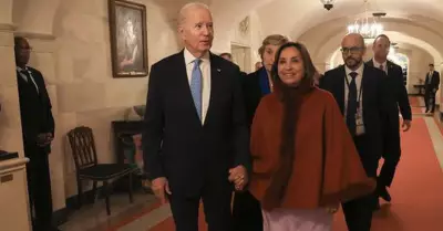 Fallida "reunin bilateral" de Dina Boluarte y Joe Biden