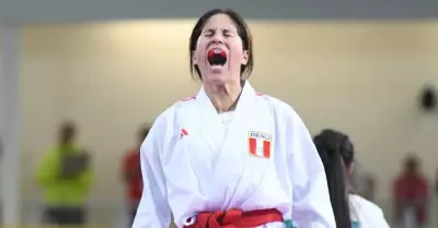 Alexandra Grande, karateca nacional.
