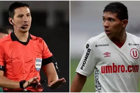 El VAR anul el gol de Edison Flores