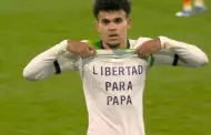 (VIDEO) Conmovedor! Lus Daz mand sentido mensaje a su padre secuestrado tras anotar con el Liverpool