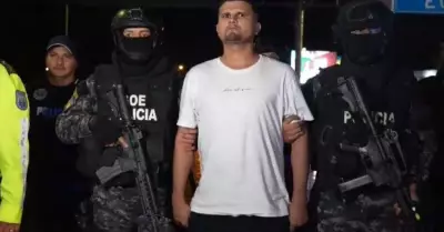 'Satans' capturado en Ecuador.