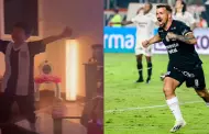 Emotiva reaccin del hijo de Gabriel Costa tras el gol de empate contra la 'U': "Confi en ti"