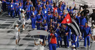 Deportistas cubanos abandonaron concentracin.