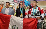 Kimberly Garca y Csar Rodrguez, medallistas en Santiago 2023, llegan al Per y piden ms apoyo de IPD