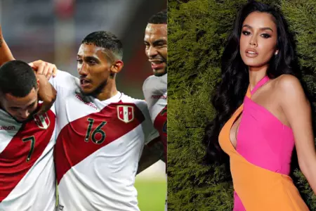 Futbolista peruano coquetea con Camila Escribens
