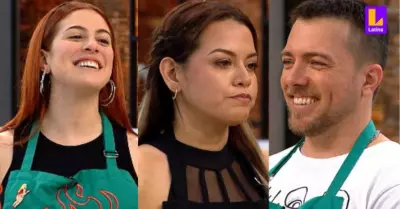 Alicia Mercado, Flor Polo, Julin Zucchi eliminados de 'El Gran Chef Famosos'.
