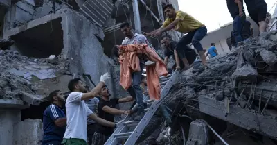 Ataque en Franja de Gaza.