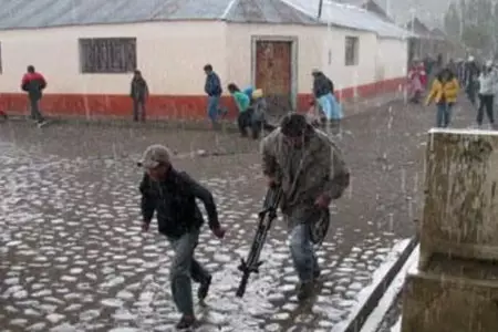 Senamhi advierte fuertes lluvias en el Perú.