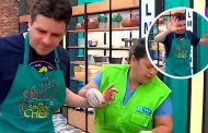 (VIDEO) Germn Loero sufre profundo corte en la mano y es eliminado de 'El Gran Chef Famosos'