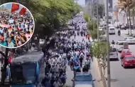 Ms de 5 mil agricultores marchan contra proyecto La Montera en Chiclayo: "Gobernador Regional es un traidor"