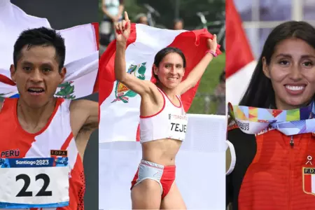 Medallistas de los Juegos Panamericanos 2023 y 2019.