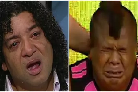 Carlos Vlchez y Mayimb, los cmicos que lloraron la derrota de Alianza Lima