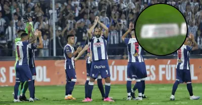 La placa de Alianza Lima.