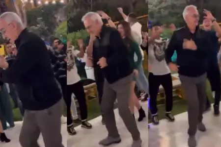 Jorge Fossati y los bailes de sus jugadores.