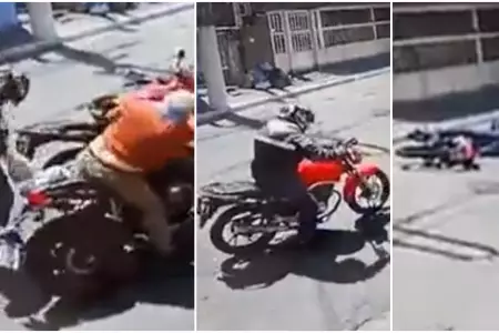 Delincuente que rob moto a anciano encuentra la muerte