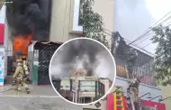 Voraz incendio en Lince: Bomberos intentan controlar el siniestro de gran magnitud en vivienda