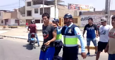 Capturan a sujeto que intento robar una mototaxi en Nuevo Chimbote