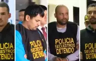 "Los Gallegos": PJ programa audiencia de prisin preventiva contra 4 integrantes de banda criminal