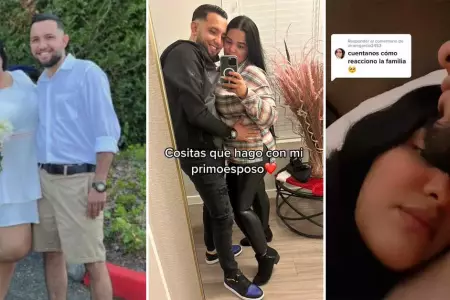 Mujer se cas con su primo y lo presume en redes sociales.