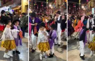 Nios conmueven con sus peculiares pasos de baile en Puno: "Hermosas wawitas"