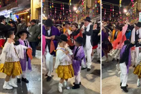 Nios sorprenden al bailar en pandilla punea.