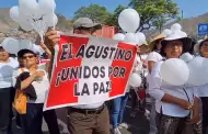 El Agustino: Vecinos marcharon por principales calles pidiendo cese de violencia y extorsin