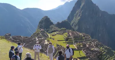 Entrada a Machu Picchu.