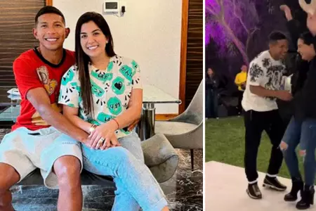 Ana Siucho sorprende a Edison Flores con sus pasos prohibidos.