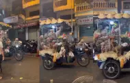 Asombroso! Hombre sorprende al manejar mototaxi 'repleta' de perros: "La ruta al cielo"