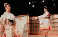 Kyara Villanella: Hija de Keiko Fujimori se luce con tradicional traje japons durante desfile