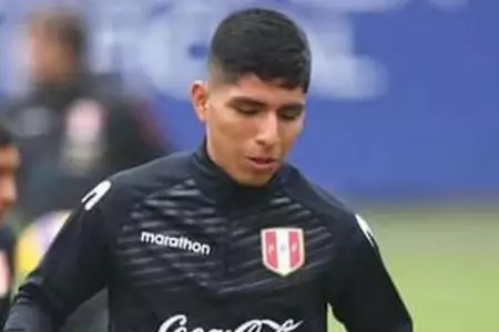 Piero Quispe, volante de la Seleccin Peruana.